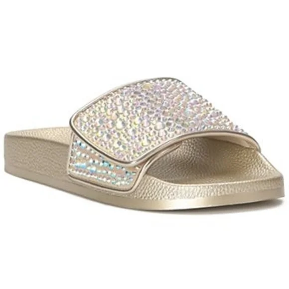 I.N.C. International Concepts Women's Peymin Pool Slides Size 7 - Picture 1 of 10